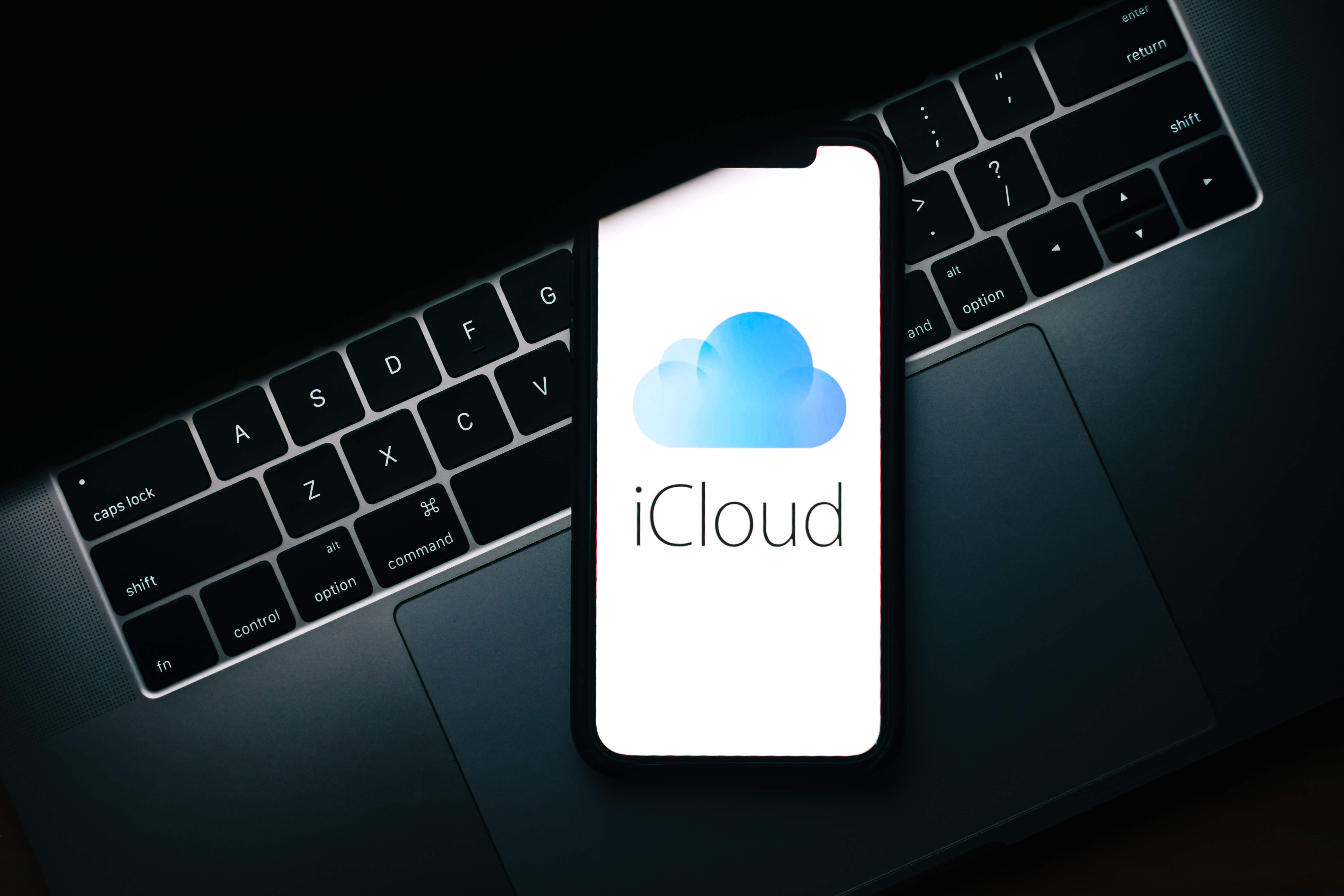 iCloud logo comparison with Xecret.io for cryptocurrency seed phrase storage